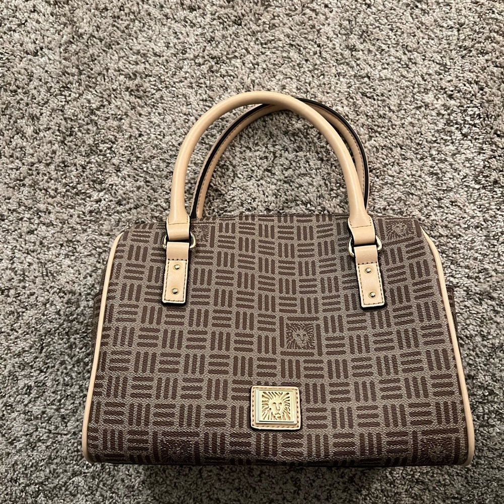Anne Klein Brown Handbag